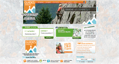 Desktop Screenshot of guidesvanoise.com